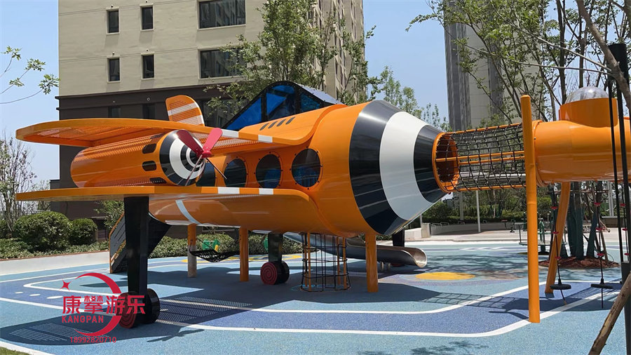 小區(qū)戶外飛機(jī)造型非標(biāo)不